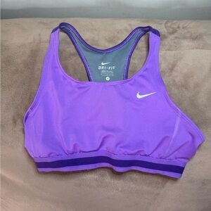 Nike Women’s Dri-FIT Purple Racerback Sports Bra NWOT